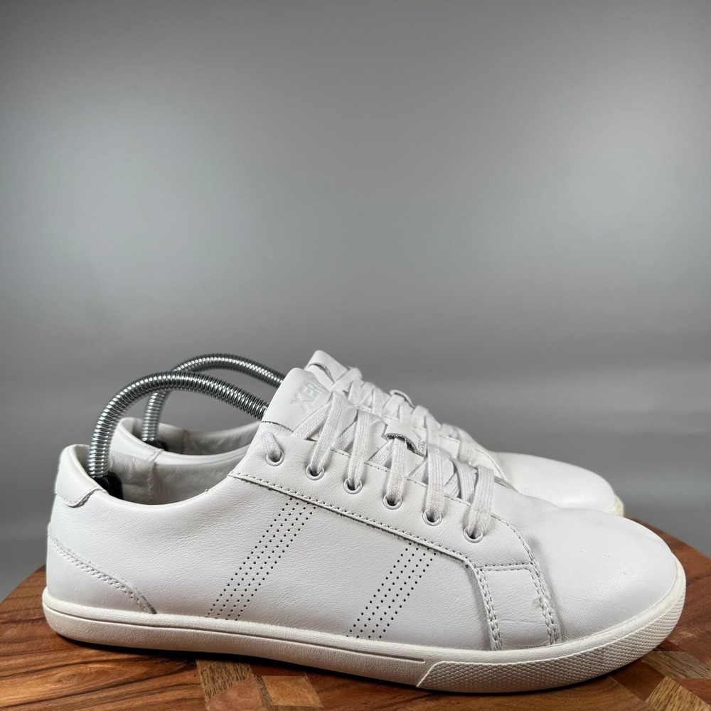 Xero Shoes Dillon Leather White Barefoot Minimalist Sneakers Womens 10 FW24